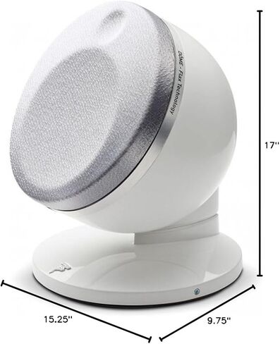 مكبر صوت Focal Dome Pack 2.0 Flax 2-Way مدمج ومحكم الغلق باللون الأبيض (3 قطع) in Kuwait