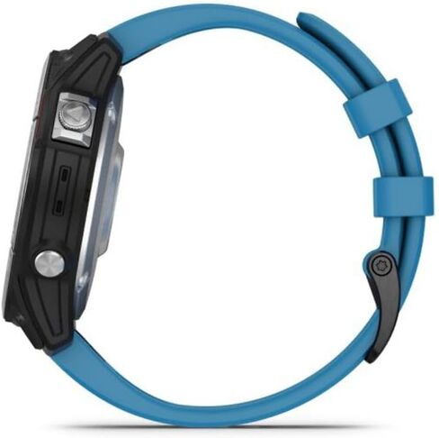 Garmin quatix® 7 Standard Edition، ساعة Marine GPS الذكية، تغييرات المد والجزر وتنبيهات سحب المرساة، تحديد نقطة الطريق (متجددة) in Kuwait