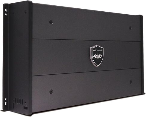 سماعات Wet Sounds REV10B-X مقاس 10 بوصات باللون الأسود مع حوامل X ومضخم صوت SYN-DX2.3 بقدرة 1200 وات in Kuwait