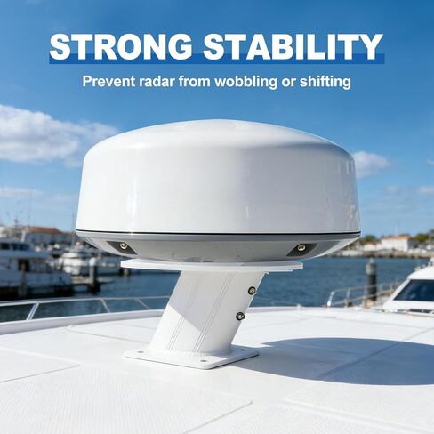 APT-150-01 حامل رادار ألومنيوم 6 بوصة يميل AFT متوافق مع أجهزة Garmin Raymarine Simrad Radomes in Kuwait