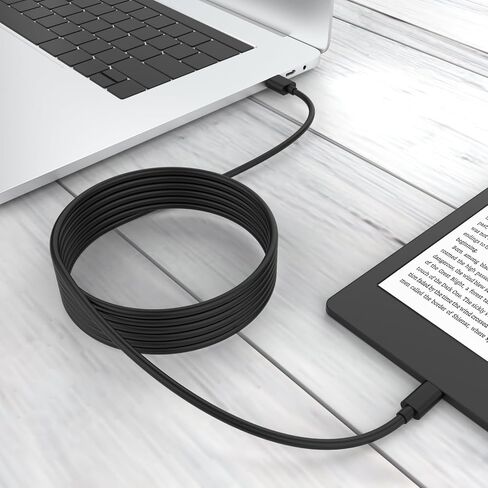 USB C Cable for Kindle Compatible with New Kindle Fire 2024 2023 2022 2020 Release, Kindle Colorsoft/Scribe/Oasis/Basic/Paperwhite 11th 12th Generation, Fire 7 9th 8 10 Max 11 12 Tablet, 10ft in Kuwait