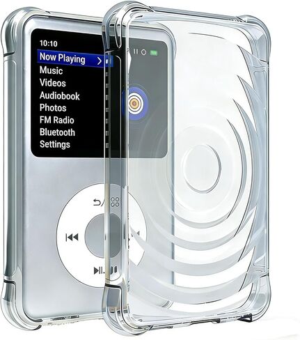 for innioasis Y1 Mp3 Player Case, Anti-Slip and Scratch Resistant, Lightweight Flexible Shockproof Protective Cover Clear in Saudi Arabia