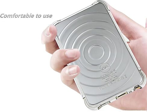 for innioasis Y1 Mp3 Player Case, Anti-Slip and Scratch Resistant, Lightweight Flexible Shockproof Protective Cover Clear in Saudi Arabia