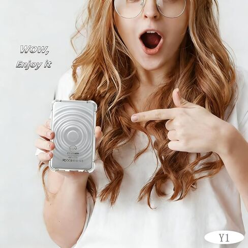 for innioasis Y1 Mp3 Player Case, Anti-Slip and Scratch Resistant, Lightweight Flexible Shockproof Protective Cover Clear in Saudi Arabia