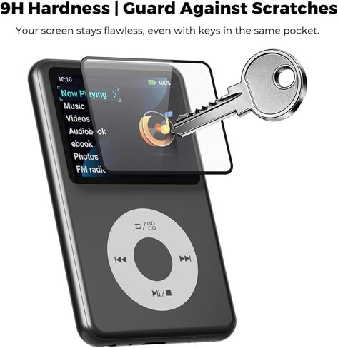 واقي شاشة innioasis Y1 Mp3، واقي شاشة مقاوم للخدش، ملمس ممتاز، متين، نفاذية جيدة للرطوبة، يمنع الخدوش من المفاتيح والأشياء الصلبة in Kuwait