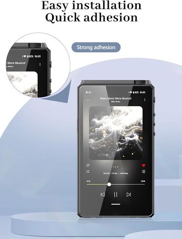 واقي شاشة مكون من قطعتين لمشغل MP3 HiBy R6III 2025، زجاج مقسى بصلابة 6H، مضاد لبصمات الأصابع، مضاد للخدش، سهل التركيب، شفاف عالي الدقة in Kuwait