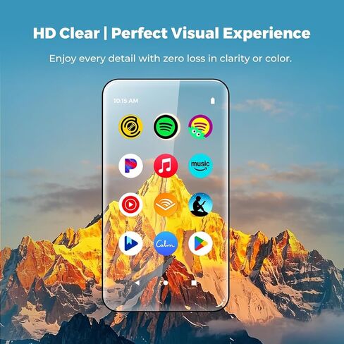 innioasis G5 MP3 Player Tempered Glass Screen Protector, 9H Hardness Scratch Resistant with Oleophobic Coating, Anti Fingerprint Bubble Free, Includes Easy Installation Kit, 3 Pack in Kuwait