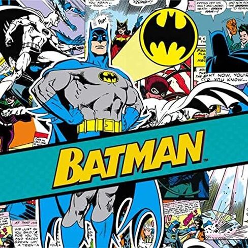 ملصق Skinit لمشغل MP3 متوافق مع iPod Nano (الجيل السابع و2012) - تصميم كتاب هزلي مرخص رسميًا من Warner Bros Batman in Kuwait