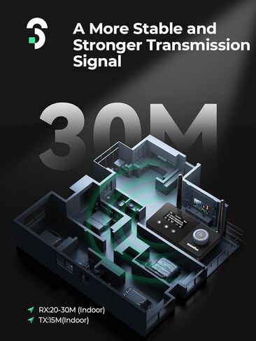 جهاز إرسال بلوتوث هوائي مزدوج من سومفون للتلفزيون، جهاز استقبال بلوتوث 5.3، 3 في 1 إلى 2 سماعات رأس مع شاشة LCD للتحكم في مستوى الصوت، AUX RCA بصري للتلفزيون المنزلي ومكبر صوت ستيريو in Kuwait