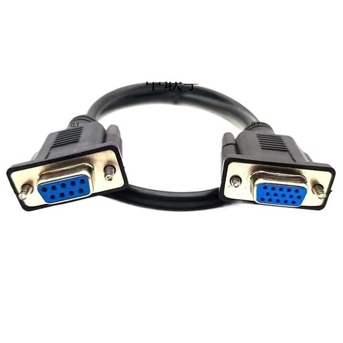 YHNNH DB9 to DB15 Three Row VGA RS232 Male to Female Pin Hole 15 Pin 9-pin Serial Port Plug-in Data Cable(3Meter,DB9 F-DB15 M) in Saudi Arabia