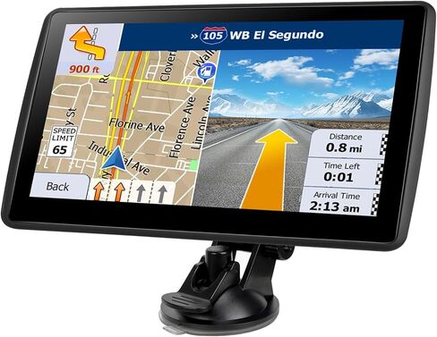 جهاز ملاح GPS مقاس 7 بوصة لشاحنة السيارة RV، أحدث خريطة GPS لعام 2026 للسيارة مع تحديثات مجانية مدى الحياة، وتوجيه صوتي، وتنبيهات السرعة، وتوجيه مخصص، وشاشة لمس عالية الدقة in Kuwait