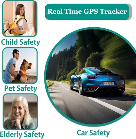 جهاز تعقب GPS للمركبات، تتبع نظام تحديد المواقع العالمي (GPS) للسيارة المغناطيسي، جهاز تعقب GPS للموقع بتغطية عالمية كاملة للأطفال والكلاب، لا يتطلب اشتراكًا/لا توجد رسوم شهرية/لا يتطلب بطاقة SIM in Kuwait