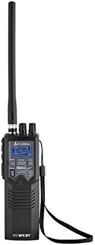 Cobra HH50WXST Hand Held CB Radio - Emergency Radio, Travel Essentials, Earphone Jack, 4 Watt, Noise Reduction & NOAA Alerts (Renewed) in Kuwait