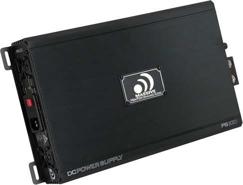 مصدر طاقة قابل للربط من AC إلى DC بقوة 100 أمبير PS100 Audio | مصدر طاقة عالي الأداء لصوت السيارة ومضخم الصوت البحري مع مخرج تيار مستمر موثوق in Kuwait