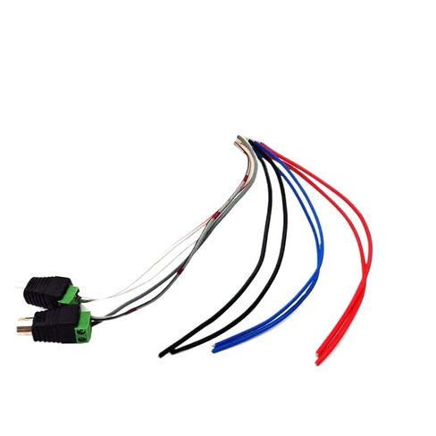10-Pin Power Input Plug Wire Harness with RCA Connector Compatible with Dual TBX10A Amplifier in Kuwait