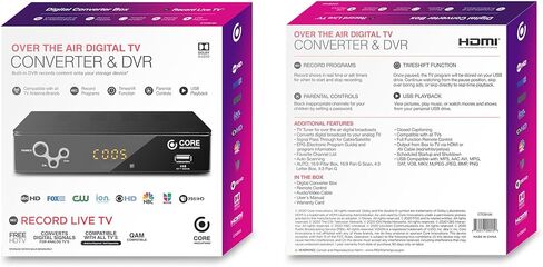 DP CTCB105 محول التلفزيون الرقمي عبر الهواء وصندوق DVR in Kuwait
