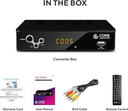 DP CTCB105 محول التلفزيون الرقمي عبر الهواء وصندوق DVR in Kuwait