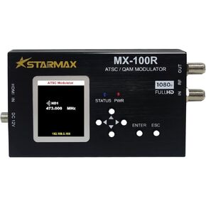 StarMax MX-100R HDMI إلى ATSC/J.83B QAM Modulator (1080p HD لمعايير تلفزيون أمريكا الشمالية) in Kuwait