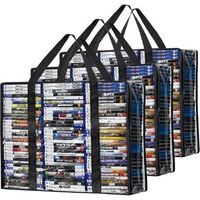 أكياس تخزين DVD/Blu Ray، عبوتان من صناديق التخزين المحمولة تحتوي على 140 قرص DVD، و180 قرص Blu-ray (70، 90 لكل منهما)، منظمات وسائط عالية الوضوح لتخزين ألعاب الفيديو، وأقراص DVD، وBlu-rays، والأقراص المضغوطة in Kuwait