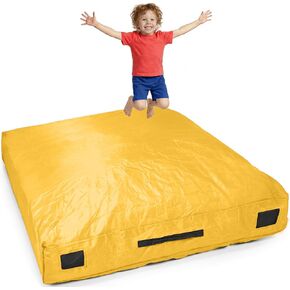 SaferBounce Crash Pad for Kids Sensory | Big 5Ft x 5Ft Or 3Ft x 4Ft | Autism Sensory Crash Mat for Jumping & Play | Crashpad | Soft Foam Landing Pad for Kids | Giant Pillow Mat | Climbing & Gymnastics in Saudi Arabia