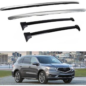 US Stock 4Pcs Roof Rails Crossbar Fits for 2014 2015 2016 2017 2018 2019 2020 2021 Acura MDX Roof Side Rail Rack Cross Bars Crossbars Cargo in Kuwait