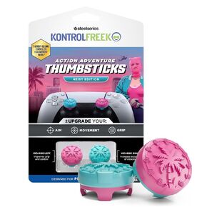 KontrolFreek Action Adventure Performance Thumbsticks – إصدار Heist لجهاز تحكم Xbox One وXbox Series X|S | وردي/أزرق in Saudi Arabia