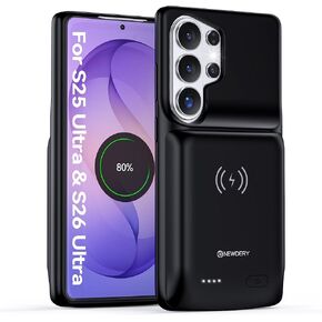 حافظة بطارية نيوديري لهاتف سامسونج جالاكسي S26 Ultra/S25 Ultra مقاس 6.9 بوصة، 9500 مللي أمبير في الساعة in Kuwait