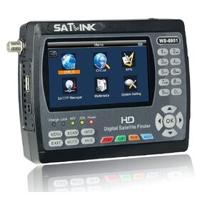 جهاز قياس الأقمار الصناعية LCD رقمي 4.3 بوصة جهاز قياس الأقمار الصناعية WS-6951 DVB-S/S2 متوافق مع جهاز استقبال عداد الإشارة الأرضية 950 ~ 2150 ميجا هرتز -65 ~ -25dBm 22 كيلو هرتز QPSK، 8PSK ترميز صوت الفيديو USB in Kuwait