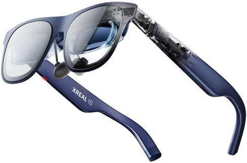 نظارات XREAL 1S AR/XR، نظارات ذكية بشاشة افتراضية مقاس 500 بوصة مع مجال رؤية 52 درجة، 3DoF أصلي، ثلاثي الأبعاد حقيقي، مدعوم بشريحة X1، تدعم جميع أجهزة USB-C DP بما في ذلك iPhone 17/16 والأجهزة المحمولة، مثل ROG/SteamDeck in Kuwait