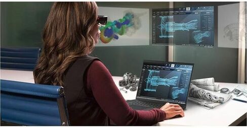 كمبيوتر محمول Lenovo THINKPAD P1 GEN 6 Mobile Workstation 16 - أسود in Kuwait