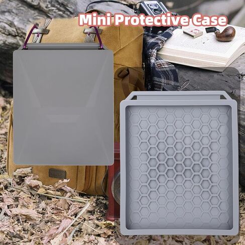 Satellite Protective Cover Grey Color Soft Silicone Lightweight Satellite Protective Shell for Home Outdoor Cars in Kuwait
