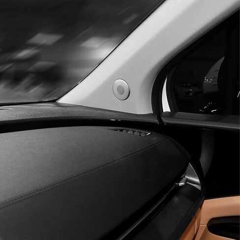 أغطية سماعات الباب المصنوعة من خليط معدني على شكل حرف A متوافقة مع ملحقات KIA Carnival 2022-2026 in Kuwait
