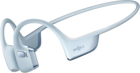 SHOKZ New OpenRun Pro 2 - سماعات رأس توصيل العظام، سماعات رياضية لاسلكية بلوتوث مفتوحة الأذن للجري، التدريبات - مقاومة للعرق، ملاءمة آمنة ومريحة - باس عميق، ميكروفون ذكي، شريط عاكس in Kuwait