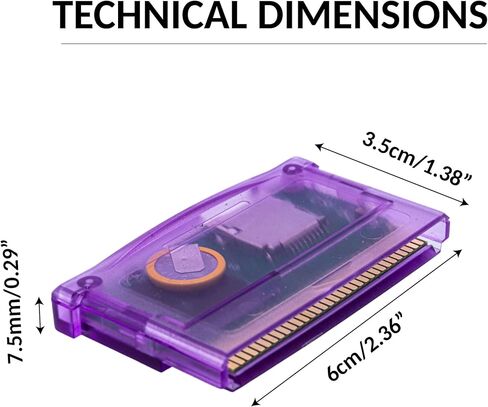 خرطوشة فلاش GBA مع برامج ثابتة مطورة، خرطوشة ألعاب قديمة TF (microSD) عالية السعة لـ GBA وGBA SP وGame Boy Micro وDS & DS Lite in Kuwait