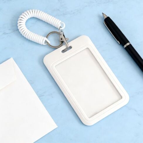 Keychain Card Holder – Compact Wallet for ID, Metro, and Bus Cards, with Wrist Strap and Keychain, Unisex Protection Case in Saudi Arabia