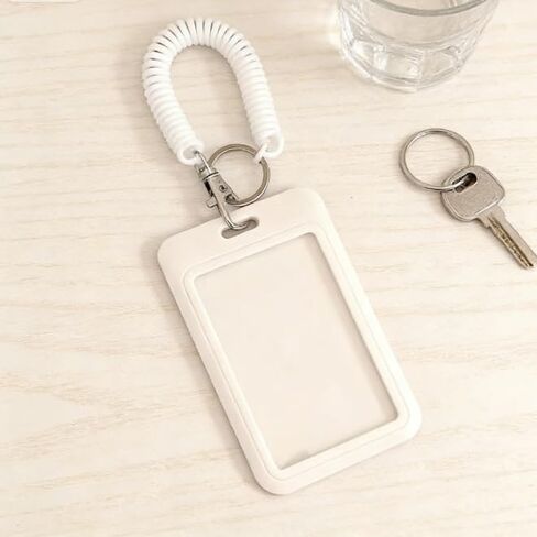 Keychain Card Holder – Compact Wallet for ID, Metro, and Bus Cards, with Wrist Strap and Keychain, Unisex Protection Case in Saudi Arabia