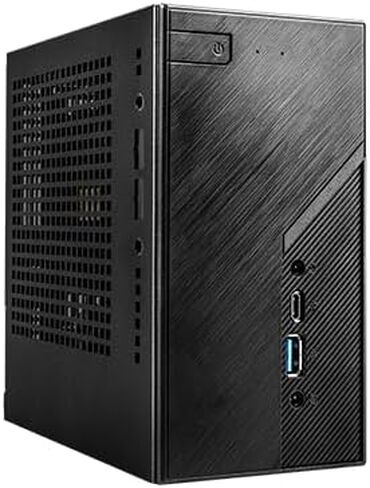 ASRock DeskMini X300 2.5G Series 1.92L Mini PC Barebone Kit، يدعم مقبس AMD AM4 Ryzen 5000/4000/3000/2000 سلسلة وحدات المعالجة المركزية، DDR4، شاشة ثلاثية، 2.5G LAN in Kuwait
