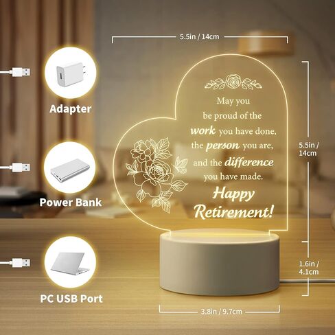 Gifts for Women Friends Kids - Inspirational Night Lamp with Pooh Bear Design - Perfect Gifts for Birthday Christmas Valentines Anniversary Baby Shower, Show Strength and Love in Saudi Arabia