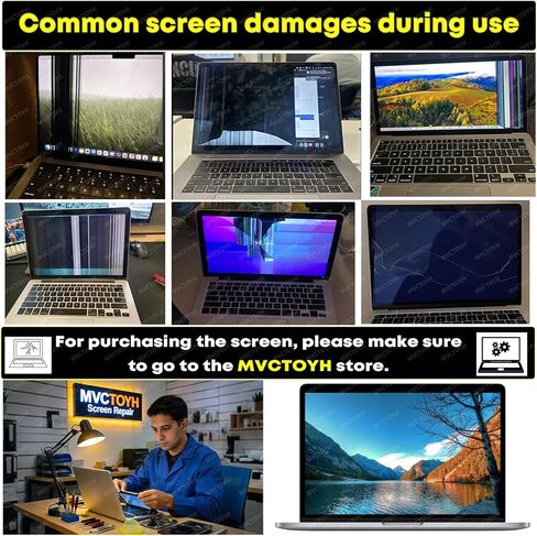 بديل لجهاز MacBook Pro A2338 M1 M2 2022 مجموعة شاشة LCD كاملة EMC 8162 EMC 3578 661-17548 661-17549 MYD83 MYD92 MNEH3 MNEJ3 MNEP3 MYDA2 MYDC2 MNEQ3 MNEQ3xx/A MNEP3xx/A رمادي in Kuwait