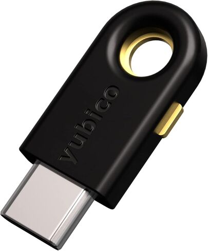 Yubico - حزمة YubiKey 5C وNano 5C - مفتاح أمان المصادقة الثنائية (2FA)، الاتصال عبر USB-C، معتمد من FIDO - حماية حساباتك عبر الإنترنت in Kuwait