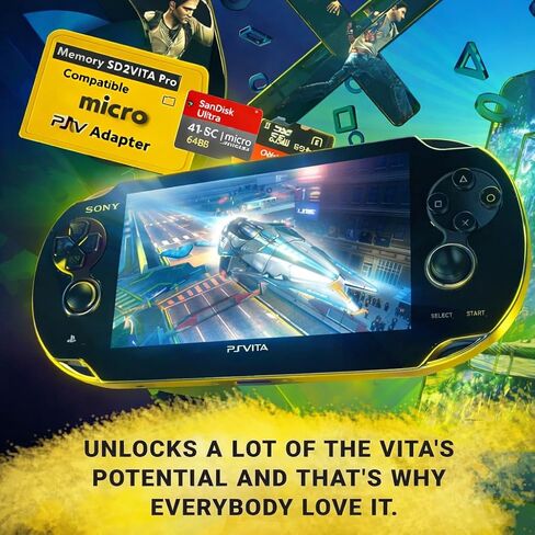 محول بطاقة الذاكرة SD2Vita 5.0 PS Vita Micro SD، محول Micro SD لنظام PSV 1000/2000 3.60 HENkaku Enso، DQ053 in Kuwait