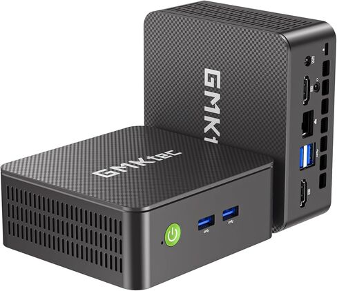 كمبيوتر شخصي صغير GMKtec معالج Intel N95 (Turbo 3.4 جيجا هرتز) 8 جيجا DDR4 256 جيجا بايت SSD كمبيوتر مكتبي 4K شاشة HDMI مزدوجة/3x USB3.2/WiFi 5 BT5.0/RJ45 Ethernet Nucbox G3S in Kuwait