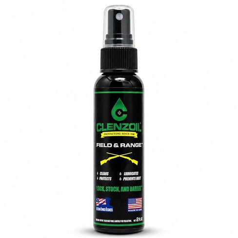 CLENZOIL بخاخ تنظيف وزيت تشحيم للمجال والمدى | منظف ​​وزيوت التشحيم [CLP] | تتحمل المذيبات + التشحيم في واحد | 2 أوقية. زجاجة مع بخاخ مضخة رذاذ ناعم in Saudi Arabia