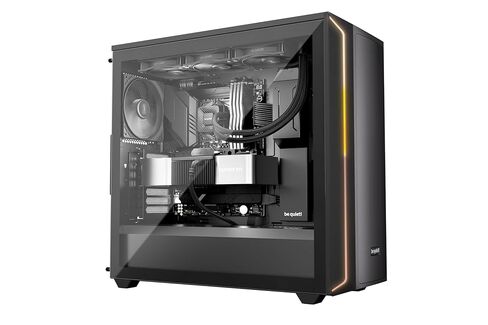 Be Quiet BW029US 360 مم Pure Loop 3 مبرد سائل لوحدة المعالجة المركزية باللون الأسود لأنظمة زيادة سرعة التشغيل بشكل كبير و3X Pure Wings 3 PWM مروحة عالية السرعة in Kuwait
