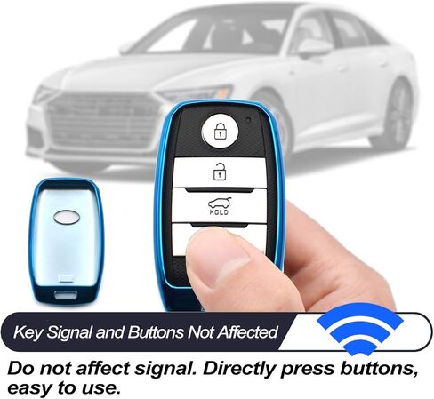 MECHCOS مناسب لـ Kia Forte Rio NIRO Forte Koup Optima Sedona Sorento Soul Forte5 Soul EV Sportage Pink TPU Key Fob Cover Case Remote حامل حامي ملحقات الدخول بدون مفتاح، غير مناسب لمفتاح الوجه in Saudi Arabia