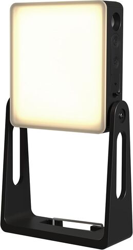Portable Camping Light, 2 Pack Rechargeable 4000mAh Dimmable LED Camping Lanterns with 360° Rotatable Stand, 2-in-1 Flashlight & Emergency Lights for Home Power Outages,Outdoor Camping Essentials in Saudi Arabia