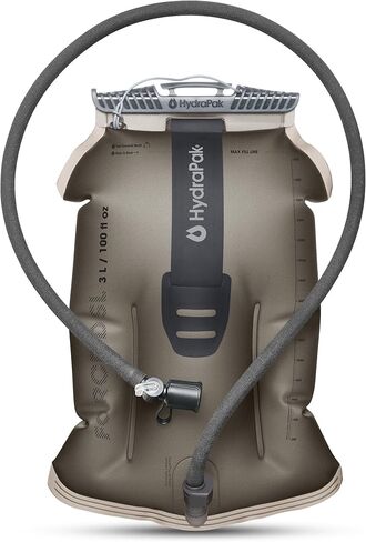 Hydrapak Force Ultra-Durable Water Bladder/Reservoir for Hydration Backpacks, 2L or 3L, Insulated Tube, Safe & Reliable in Saudi Arabia