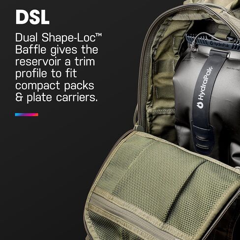 Hydrapak Force Ultra-Durable Water Bladder/Reservoir for Hydration Backpacks, 2L or 3L, Insulated Tube, Safe & Reliable in Saudi Arabia