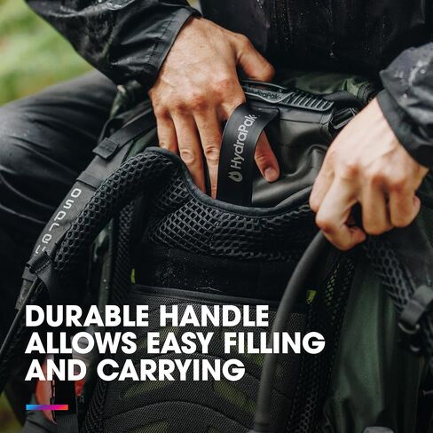 Hydrapak Force Ultra-Durable Water Bladder/Reservoir for Hydration Backpacks, 2L or 3L, Insulated Tube, Safe & Reliable in Saudi Arabia