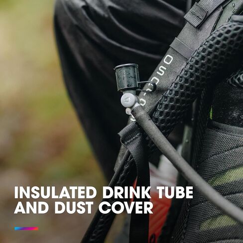 Hydrapak Force Ultra-Durable Water Bladder/Reservoir for Hydration Backpacks, 2L or 3L, Insulated Tube, Safe & Reliable in Saudi Arabia